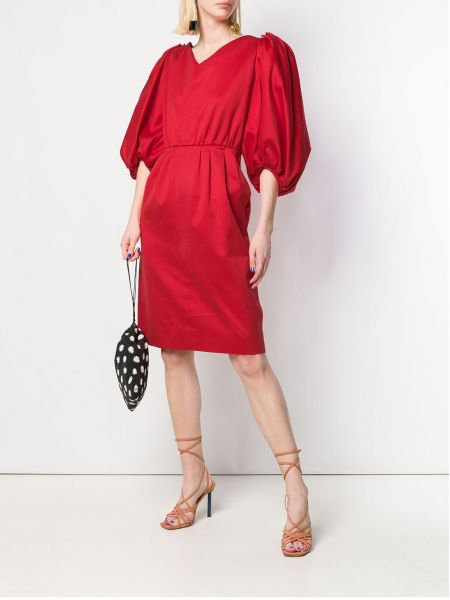 Vestido Yves Saint Laurent Pre-owned rojo