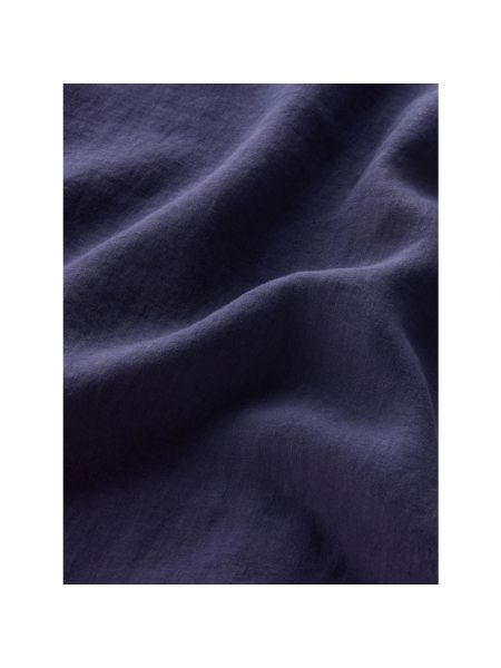 Koszula Woolrich niebieska