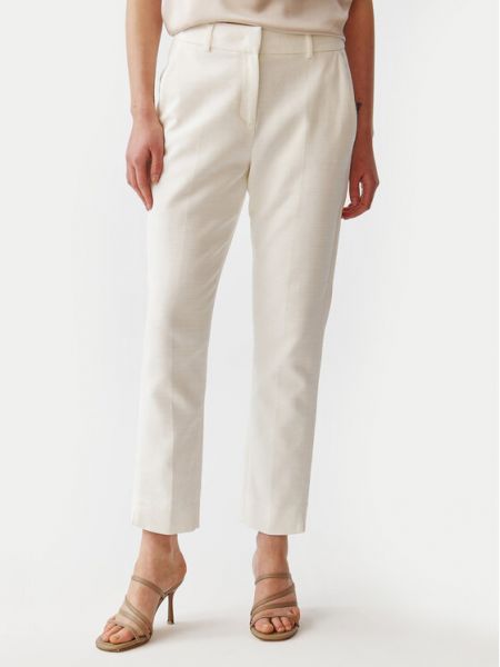 Pantalon chino slim Tatuum blanc