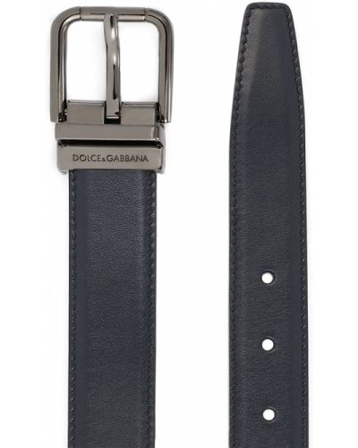 Cinturón con hebilla Dolce & Gabbana azul