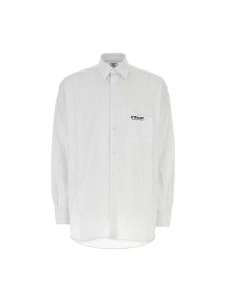 Koszula oversize Vetements biała