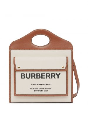 Shoppingbag med lommer Burberry