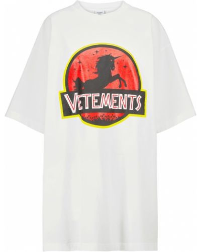 Хлопковая футболка Vetements