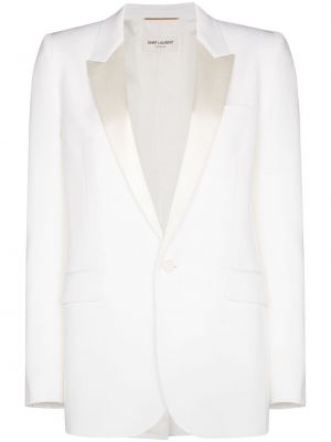 Biały garnitur Saint Laurent
