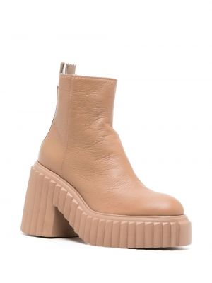 Ankle boots Agl beige