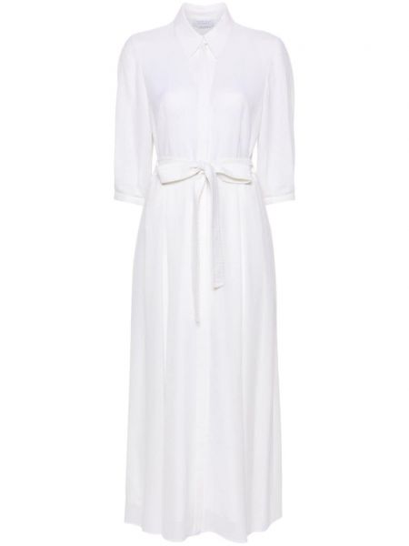 Φόρεμα με τιράντες Gabriela Hearst λευκό