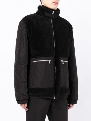 Bomber bunda na zip Karl Lagerfeld černá