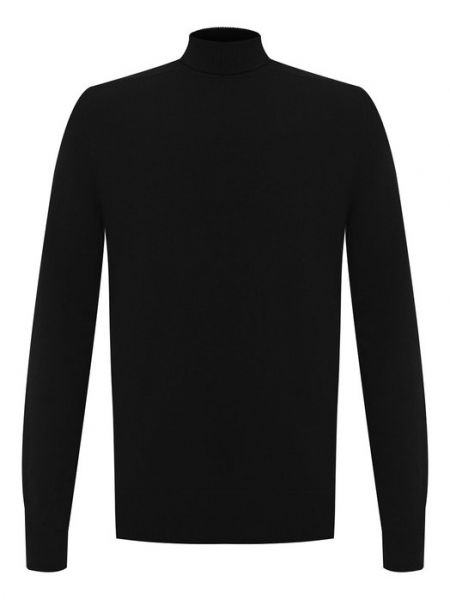 Шерстяной свитер Bottega Veneta черный