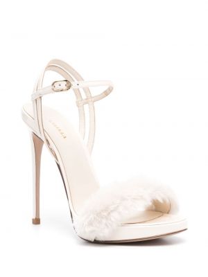Kožené sandály Le Silla bílé