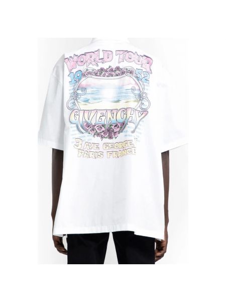 Koszula z nadrukiem Givenchy biała