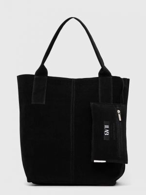 Velúr táska Answear Lab fekete