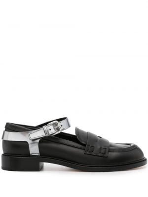 Pantofi loafer din piele Agl negru