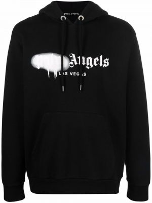 Hoodie Palm Angels svart