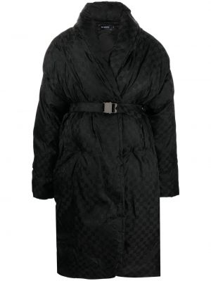 Палто с принт Misbhv черно