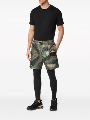 Sport shorts mit print mit camouflage-print Plein Sport