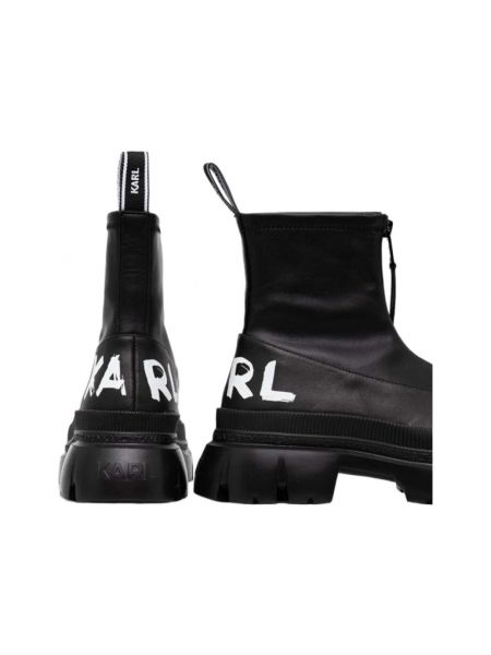 Botki Karl Lagerfeld czarne