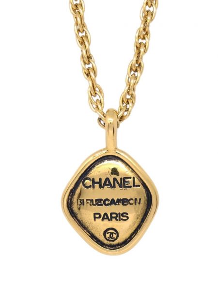 Obesek Chanel Pre-owned zlata