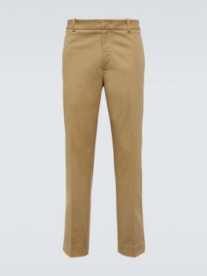Bavlněné rovné kalhoty Moncler