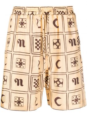 Bermuda kratke hlače s printom Nanushka