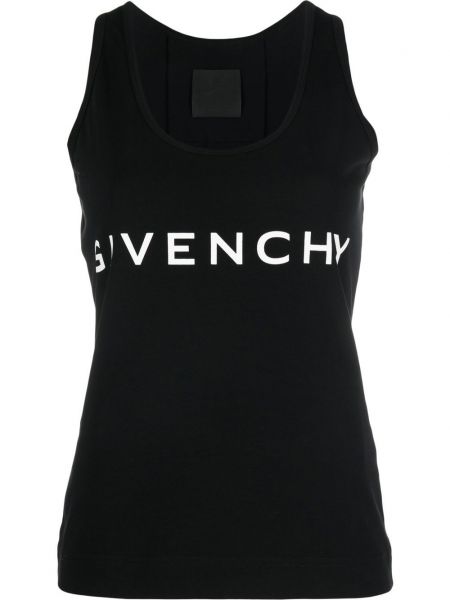 Koszulka bez rękawów z nadrukiem Givenchy