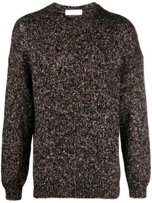 Пуловер с кръгло деколте Société Anonyme черно