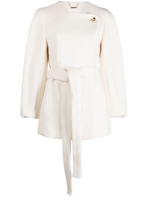 Manteau en laine Chloé blanc