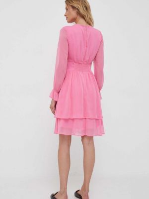 Mini šaty Joop! růžové