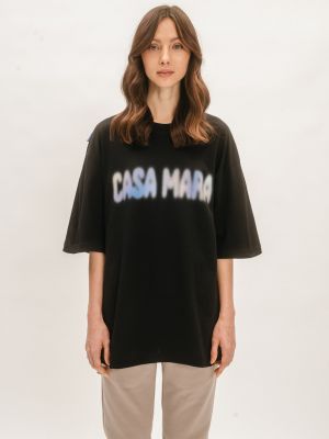Marškinėliai Casa Mara juoda