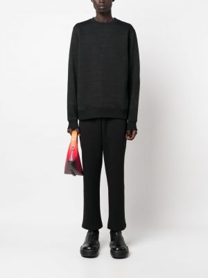 Sweatshirt mit print Moschino schwarz