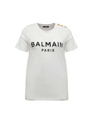 Koszulka Balmain biała