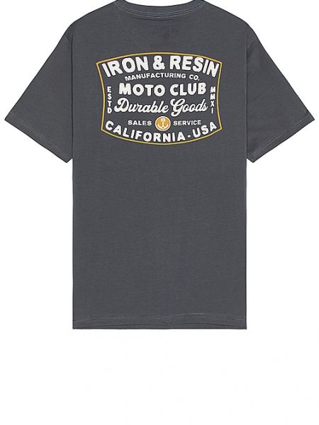 Camiseta Iron & Resin gris