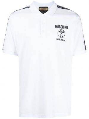 Bavlněná košile s potiskem Moschino