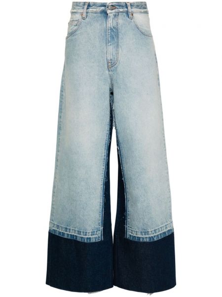 Flared jeans Mm6 Maison Margiela blå