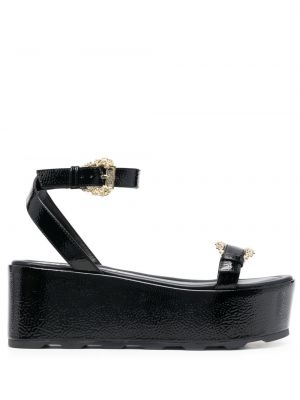 Sandały na platformie Versace Jeans Couture