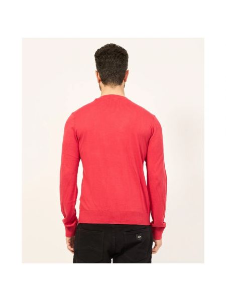 Sweter Armani Exchange czerwony