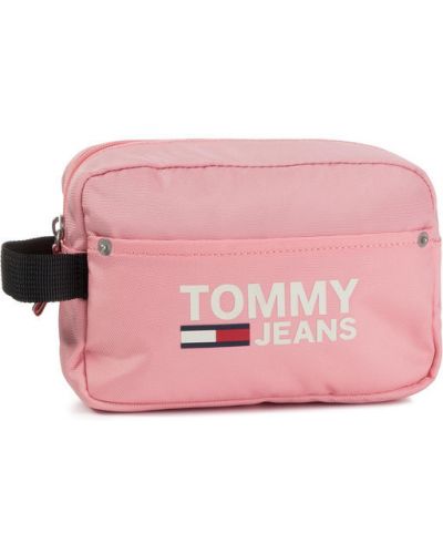 Kosmetyczka Tommy Jeans różowa