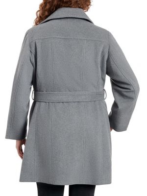 Асимметричное пальто Michael Kors серое