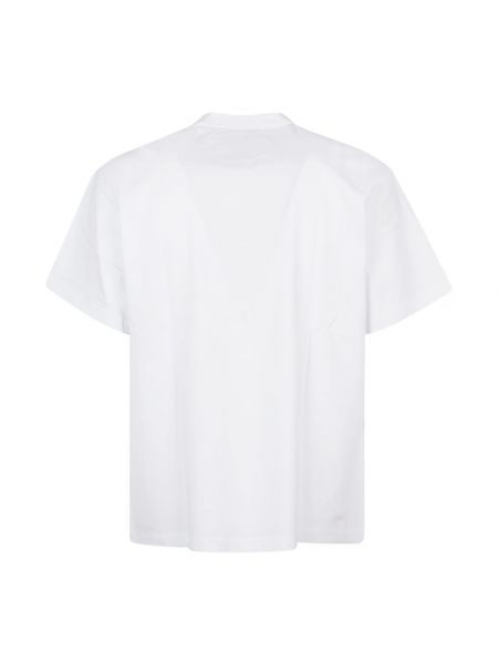 Koszulka w serca Versace Jeans Couture biała