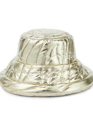 Pikowany kapelusz Pucci złoty