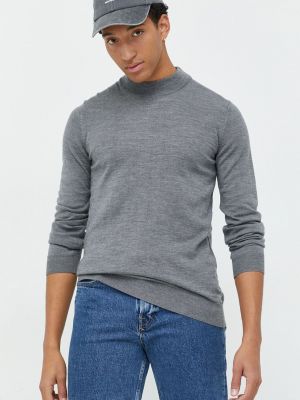 Vlněný svetr Hugo šedý