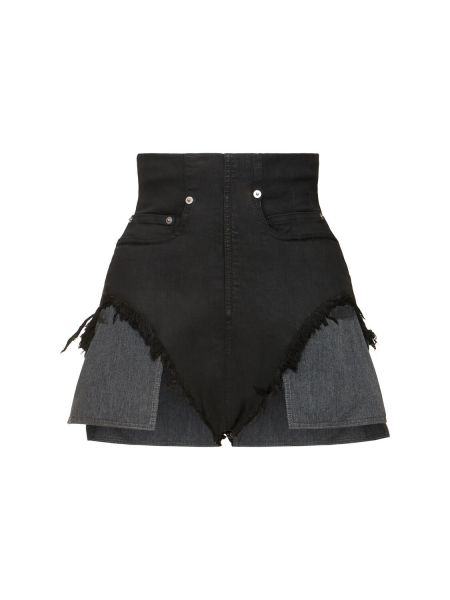 Jeans-shorts Rick Owens Drkshdw svart