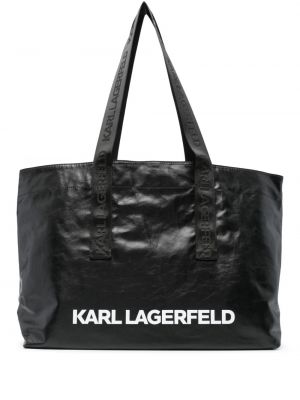 Shopper torbica Karl Lagerfeld crna