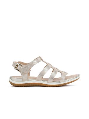 Sandalias de cuero Geox beige