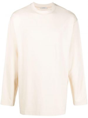 Sweatshirt mit rundem ausschnitt Lemaire weiß