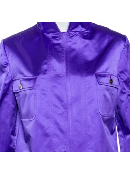 Blusa de raso Dolce & Gabbana Pre-owned violeta