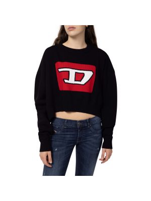 Пуловер Diesel черный