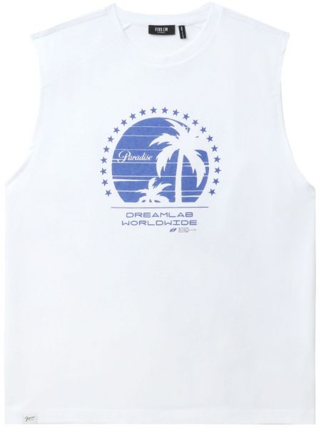 Hemd aus baumwoll mit print Five Cm weiß