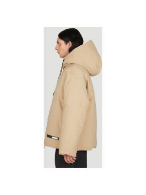 Abrigo de invierno con capucha acolchado Oamc beige