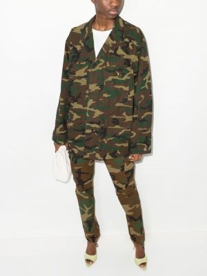 Jacke mit print mit camouflage-print Dolce & Gabbana grün