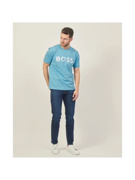Koszulka Hugo Boss niebieska